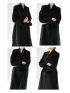 Slim Straight-Shouldered Cashmere Coat