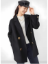 JUZUI Suit Collar Shape Coat